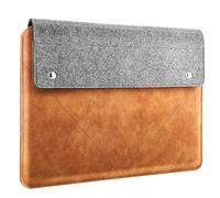 MoKo 13-14 Inch Slim Lightweight PU and Felt Tablet Sleeve Bag