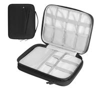 MoKo 13.3-14 inch Laptop Sleeve Bag for MacBook Neo (A18 Pro), 13-inch Mac Air/Pro M4, 14" Mac Pro M3/M2/M1, 13" MacAir M3/M2/M1, Double Layer Laptop Bag with Non-slip Carrying Handle, Black