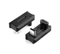 MoKo 180 Degree USB-C Adapter with 13.5mm Gap, U-Shape USB-C Connector with PD 240W/20 Gbps/8K, 180 Angle Adapter for ROG Ally/Steam Deck/Legion Go/Laptop/Tablet/Phone