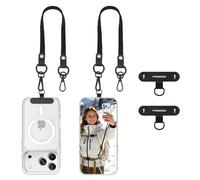 MoKo 2 Pack Anti-Theft Phone Lanyard with Retractable Steel Line