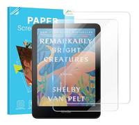 MoKo 2 Pack Glass Screen Protector for 7'' Kindle Paperwhite 12th Generation 2024 and Kindle Colorsoft 2024 & 2025, for Kobo Libra, Kobo Aura 2, Anti-Scratch 9H Hardness HD Clear Tempered Glass