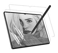 MoKo 2 Pack Like Paper Screen Protector for Samsung Galaxy Tab S11 Ultra/S10 Ultra (14.6 inch) Paper-Feeling Anti-Glare Case-Friendly PET Film Drawing Notetaking with S-Pen