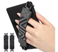 MoKo Wrist Strap for 6-8 Inch Kindle eReaders Fire Tablet - Kindle/Kobo/Voyaga/Lenovo/Sony E-Book Tablet, Highly Elastic Versatile Holding Strap Tablet Finger Holder Grip Holder, Pack of 2, Black
