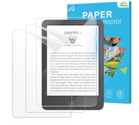 MoKo 2PC Anti-Glare and 1PCS Tempered Glass Screen Protector for All-New Kindle 11th Generation 2024/2022, Kobo Clara, Kobo Nia and PocketBook, 9H Anti-Scratch HD Clear, PET Matt film, Case Friendly