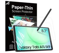 MoKo 3 Pack Paper-Feel Screen Protector for 8.7 Inch Samsung Galaxy Tab A11 2025, Anti-Glare Matte PET Film for Samsung Tab A9 Tablet, Case Friendly, Bubble Free