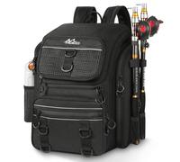 MoKo 40L Fishing Backpack with Rod and Tackle Storage