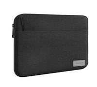 MoKo 7-8 Inch Tablet Sleeve Bag, Carrying Case Fit with 8.3 inch iPad Mini A17 Pro 2024, iPad Mini 6/5/4/3/2/1, Samsung Galaxy Tab S2 8.0, Tab A 8.0, Black & Gray