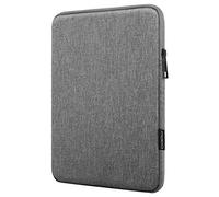 MoKo 7-8 Inch Tablet Sleeve Bag, Polyester Pouch Cover Case Fits iPad Mini (6th Gen) 8.3" 2021, iPad Mini 5/4/3/2/1, Samsung Galaxy Tab S2 8.0, Tab A 8.0, ZenPad Z8s 7.9 - Light Gray