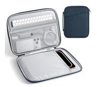 MoKo 9-11 Inch Padded Tablet Sleeve Protective Carrying Case for 11" iPad Air M4 2026, iPad A16/Pro 11 M5, i-Pad 10./Air 5/4th 10.9, iPad9/8. 10.2, Tab S8/S9 11, Tablet Bag with Handle, Indigo
