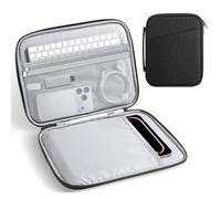 MoKo 9-11 Inch Padded Tablet Sleeve Protective Carrying Case for iPad A16 2025/Pro 11-in, i-Pad 10th/Air 5/4th 10.9'', iPad 9/8. 10.2, Galaxy Tab S8/S9 11'', Tablet Bag with Handle, Black