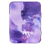 MoKo 9-11 Inch Tablet Sleeve Bag Carrying Case Fits New 11inch iPad Air M3, iPad A16 2025, iPad Pro 11 M4, Air 5/4/3, iPad 10/9/8th Gen, Tab S8/S9 11", Purple Starry Sky
