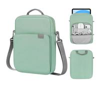 MoKo 9-11 Inch Tablet Sleeve Bag Handle Carrying Case with Shoulder Strap Fits 11inch iPad Air M3, iPad A16 2025, Pro 11 inch, iPad 10/9/8/7th Gen, Tab S8/S9 11", Cyan