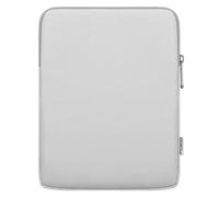 MoKo 9-11 Inch Tablet Sleeve Bag Carrying Case Fits New 11 inch iPad Air M3, iPad A16 2025, iPadPro 11 M4, Air 5/4/3, iPad10/9/8th Gen, Tab S8/S9 11", Gray + White