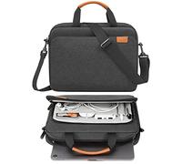 MoKo 9-11 Inch Tablet Sleeve Case, Protective Handle Shoulder Bag Fits 11inch iPad Air M3, iPad A16 2025, iPadPro M4/Air 5/4th 10.9, iPad10/9/8/7th 10.2, Tab S8/S9 11, Black & Gray