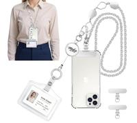 MoKo Anti-Theft Phone Lanyard with Retractable Steel Line
