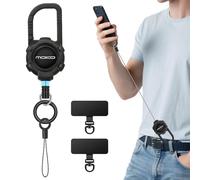 MoKo Anti-Theft Phone Lanyard with Retractable Steel Line