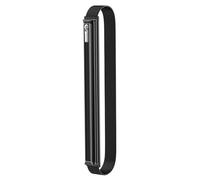 MoKo Apple Pencil PRO/USB-C Case, Apple Pencil 1/2nd Gen., PU Leather Zipper Stylus Pen Case with Elastic Band for 9.7"-12.9" Tablet, Black