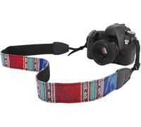 MoKo Camera Shoulder Neck Strap,Vintage Cotton Canvas Braided Adjustable Universal Sling Shoulder Neck Belt for All DSLR Digital Camera Canon, Fuji, Nikon, Olympus, Panasonic, Pentax,Sony,Bohemia Blue