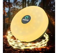 MoKo Camping String Lights, 3 in 1 Portable Rechargeable Outdoor Fairy Lights with 8 Lighting Modes,Waterproof Retractable Camping String Lights for Outdoor,Garden,Camping,Christmas Decoration(32.8Ft)