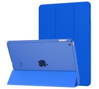 MoKo Case Fit 2018/2017 iPad 9.7 5th/6th Generation, Slim Lightweight Smart Shell Stand Cover with Translucent Frosted Back Protector Fit iPad 9.7 2018/2017, Auto Wake/Sleep, Indigo