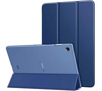 MoKo Case Fit Samsung Galaxy Tab S5e 2019, Ultra Thin Slim Shell Trifold Stand Cover with Frosted Back with Auto Wake and Sleep for Galaxy Tab S5e SM-T720/SM-T725 2019 Tablet - Navy Blue