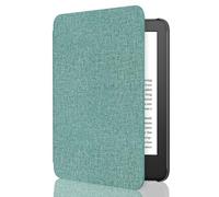 MoKo Case Fits 6" Kindle Basic 11th Generation 2024/2022, Denim Green