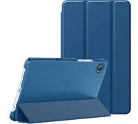 MoKo Case Fits Samsung Galaxy Tab A11 8.7 Inch 2025/Galaxy Tab A9 8.7 Inch 2023, Lightweight Stand Smart Case Hard Shell for Samsung A11/A9 Tablet, Two View Angle, Dark Sea Blue