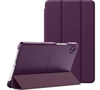 MoKo Case Fits Samsung Galaxy Tab A9 8.7-Inch 2023 (SM-X110/X115/X117), Lightweight Stand Smart Case Hard Shell for All-New Galaxy Tab A9 8.7" 2023 Tablet, Two View Angle, Dark Purple
