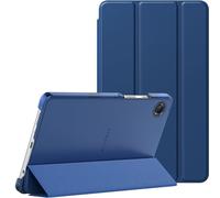 MoKo Case Fits Samsung Galaxy Tab A11 8.7 Inch 2025/Galaxy Tab A9 8.7 Inch 2023, Lightweight Stand Smart Case Hard Shell for Samsung A11/A9 Tablet, Two View Angle, Navy Blue