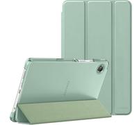 MoKo Case Fits Samsung Galaxy Tab A11 8.7 Inch 2025/Galaxy Tab A9 8.7 Inch 2023, Lightweight Stand Smart Case Hard Shell for Samsung A11/A9 Tablet, Two View Angle, Agave Green