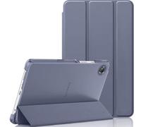 MoKo Case Fits Samsung Galaxy Tab A11 8.7 Inch 2025/Galaxy Tab A9 8.7 Inch 2023, Lightweight Stand Smart Case Hard Shell for Samsung A11/A9 Tablet, Two View Angle, Haze Purple