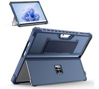 MoKo Case for 13 Inch Microsoft Surface Pro 12th 2026, Surface Pro 11/10/ 9, All-in-One Rugged Cover with Kickstand Protective Case, Compatible with Type Cover Keyboard,Blue