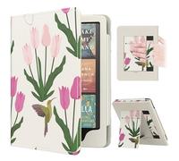 MoKo Case for 7"/6.8" Kindle Paperwhite(12th/11th Gen-2024/2021), tulip