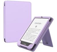 MoKo Case for 7"/6.8" Kindle Paperwhite(12th/11th Generation-2024/2021) and Kindle Colorsoft Signature Edition, Slim PU Shell Cover Case with Auto-Wake/Sleep for Kindle Paperwhite 2024, Taro Purple