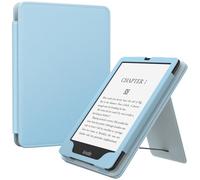 MoKo Case for 7"/6.8" Kindle Paperwhite(12th/11th Generation-2024/2021) and Kindle Colorsoft Signature Edition, Slim PU Shell Cover Case with Auto-Wake/Sleep for Kindle Paperwhite 2024, Sky Blue