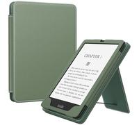MoKo Case for 7"/6.8" Kindle Paperwhite(12th/11th Generation-2024/2021) and Kindle Colorsoft Signature Edition, Slim PU Shell Cover Case with Auto-Wake/Sleep for Kindle Paperwhite 2024, Celadon