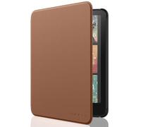 MoKo Case for 7" Kindle Paperwhite 12th Gen&Colorsoft 2024, Brown | Lightweight Shell Cover, Auto Wake/Sleep, Waterproof, Slim, for Kindle Paperwhite 12th & Kindle Colorsoft 1st 2024/2025