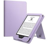 MoKo Case for All-New 6" Kindle(11th Generation, 2024/2022 Release)/(10th/8th Gen, 2019/2016), Ultra Lightweight PU Shell Cover with Auto Wake/Sleep for Kindle 2024, Taro Purple
