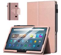 MoKo Case for Amazon Fire Max 11 Tablet (13th Generation, 2023 Release) 11" - Slim Folding Stand Cover Case for Kindle Fire 11 Tablet with Auto Wake/Sleep, Rose Gold