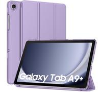 MoKo Case for Galaxy Tab A9 Plus 11 inch 2023, Slim Stand Protective Smart Cover with Hard PC Translucent Back Shell for Tab A9 Plus Tablet (SM-X210/X216/X218), Auto Wake/Sleep, Lilac