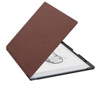 MoKo Case for Remarkable 2 Tablet, Lightweight and Hard Back Shell Protective Case with Built-in Pen Holder, Smart Tablet Cover Folio for Remarkable 2 Tablet 10.3" 2020 Release, Reddish Brown