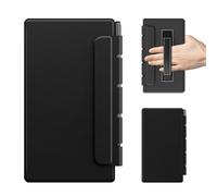 MoKo Case for Remarkable Paper Pro move 2025 7.3", Lightweight Ultra-Thin Magnetic Case with Wide Pen Protective Clasp, Hand Strap, Auto Sleep/Wake for Remarkable move, Black