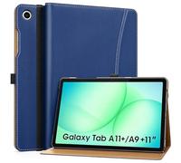 MoKo Case for Samsung Galaxy Tab A11+ /A9+ Plus 11 Inch, Navy Blue