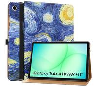 MoKo Case for Samsung Galaxy Tab A11+ /A9+ Plus 11 Inch, Starry Night