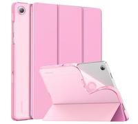 MoKo Case for Samsung Galaxy Tab A11+ Plus 11 inch 2025, Flowers Pink