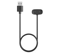 MoKo Charger Compatible with Amazfit Active/GTS 2/2e/2 Mini/4 Mini/GTR Mini/2/2e/Bip 5/5 Unity/3/3 Pro/Bip U/T-Rex Pro, Magnetic Charging Dock with 3.3FT/1M USB Charging Cable Cord, Black