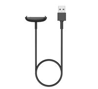 MoKo Charger Compatible with Fitbit Inspire 3 Activity Tracker, Magnetic Replacement Charging Dock with 3.3FT/1M USB Charge Cable Cord, Black