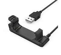 MoKo Charger Dock Compatible with Garmin Forerunner 220, USB Data Sync Charge Cradle Dock with 1M Charging Cable for Forerunner 220 Smart Watch, Black