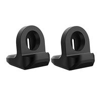 MoKo Charger Stand [2 Pack] Compatible with Samsung Galaxy Watch 4/4 Classic/Galaxy Watch 3/Galaxy Watch Active 1/2, Silicone Charging Stand Non-Slip Base - Black