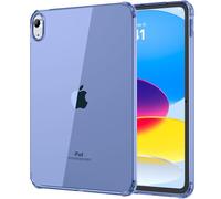 MoKo Clear Case for iPad (A16) 11th Generation 2025 11-inch/10th Generation 2022 10.9 inch, Lightweight Soft TPU, Anti-Scratch Ultra Slim Protective Tablet Cover, Impact Resistant, Mist Purple